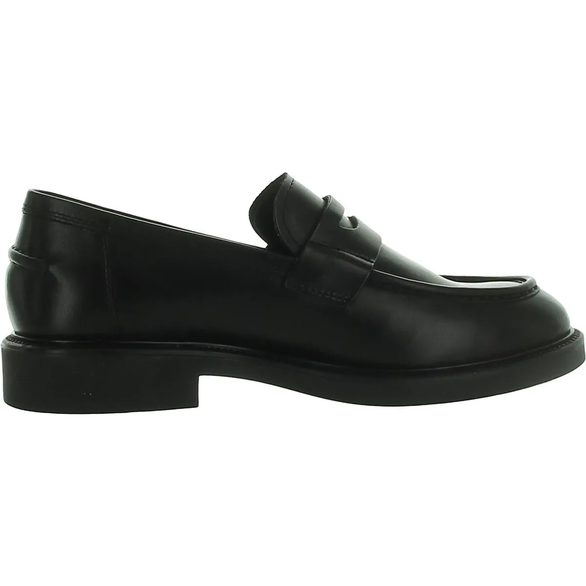 Alex Mens Leather Slip-On Loafers