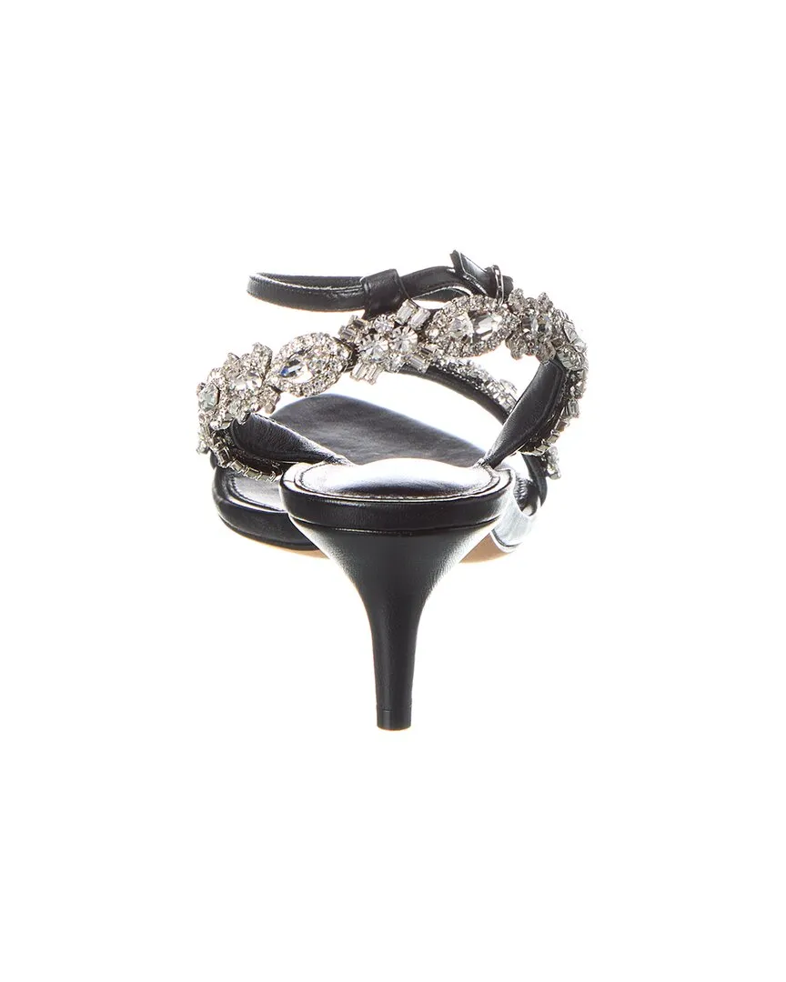 Alexandre Birman Aurora Crystal 50 Leather Sandal