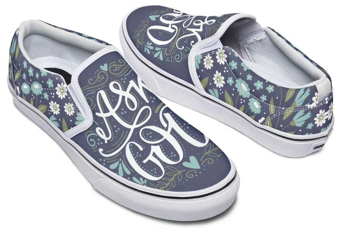 Ask God Slip-On Shoes