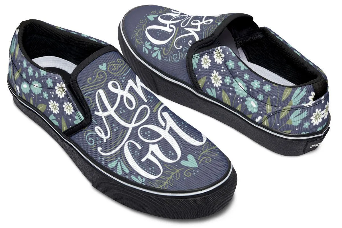 Ask God Slip-On Shoes