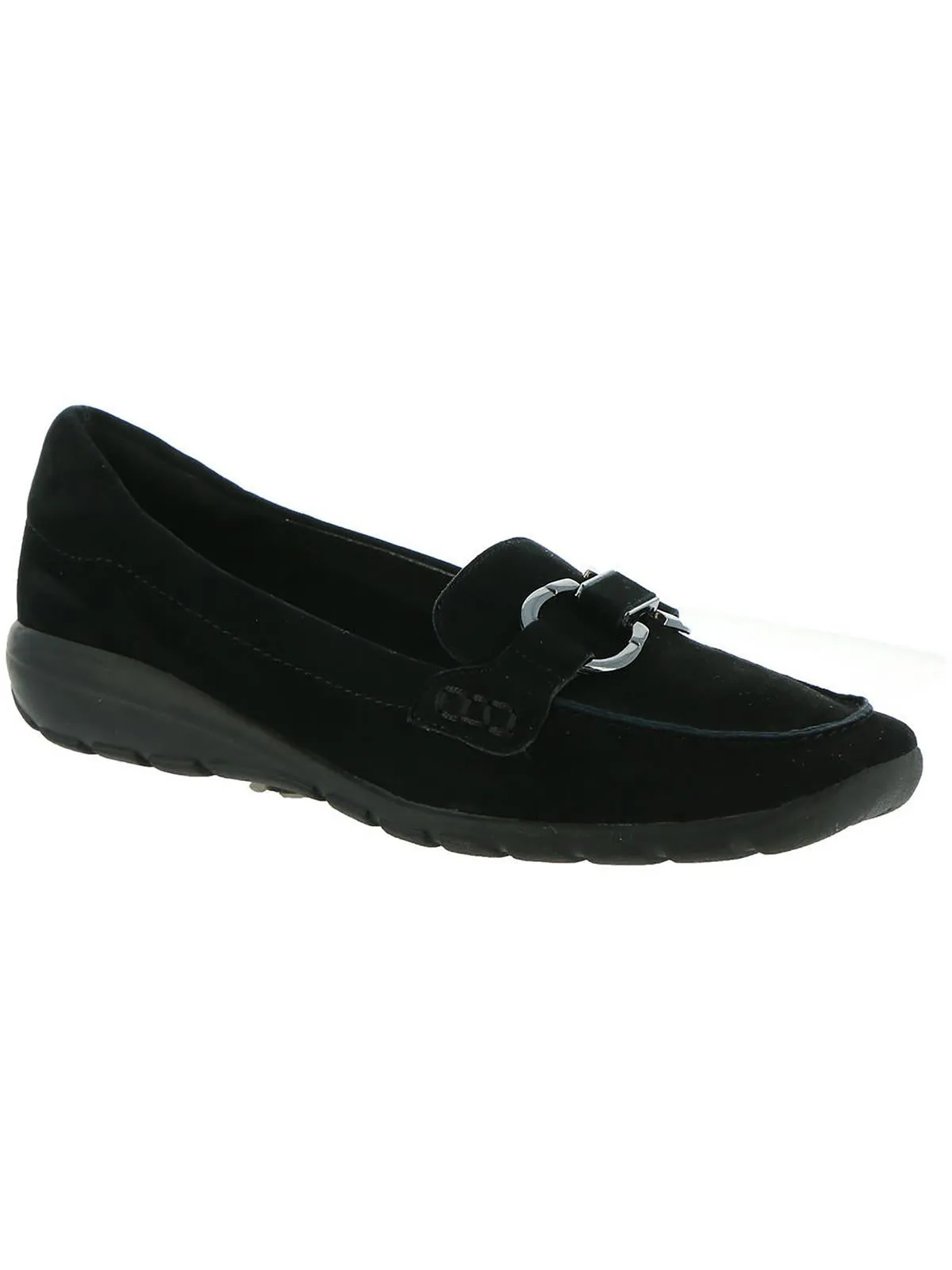 Avienta Womens Leather Slip On Loafers