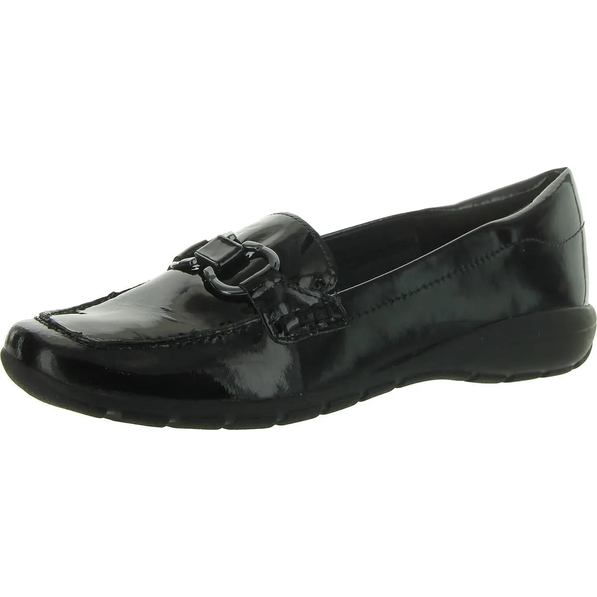Avienta Womens Leather Slip On Loafers