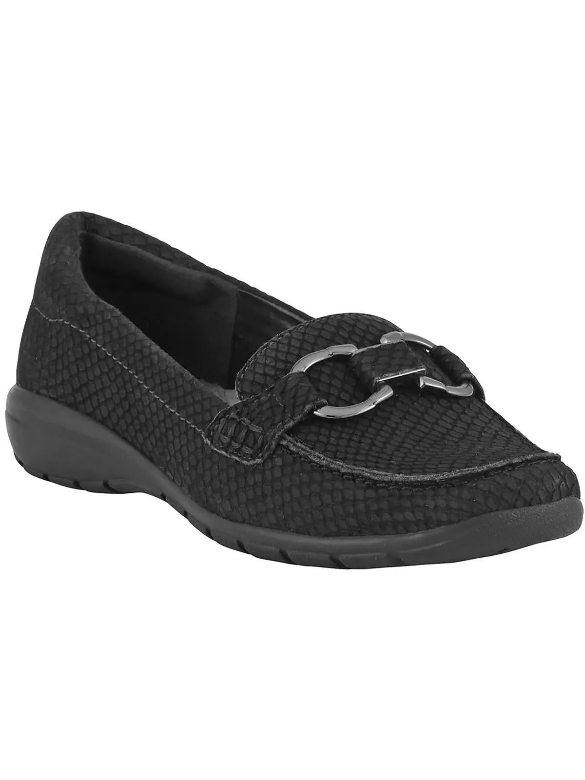 Avienta Womens Leather Slip On Loafers