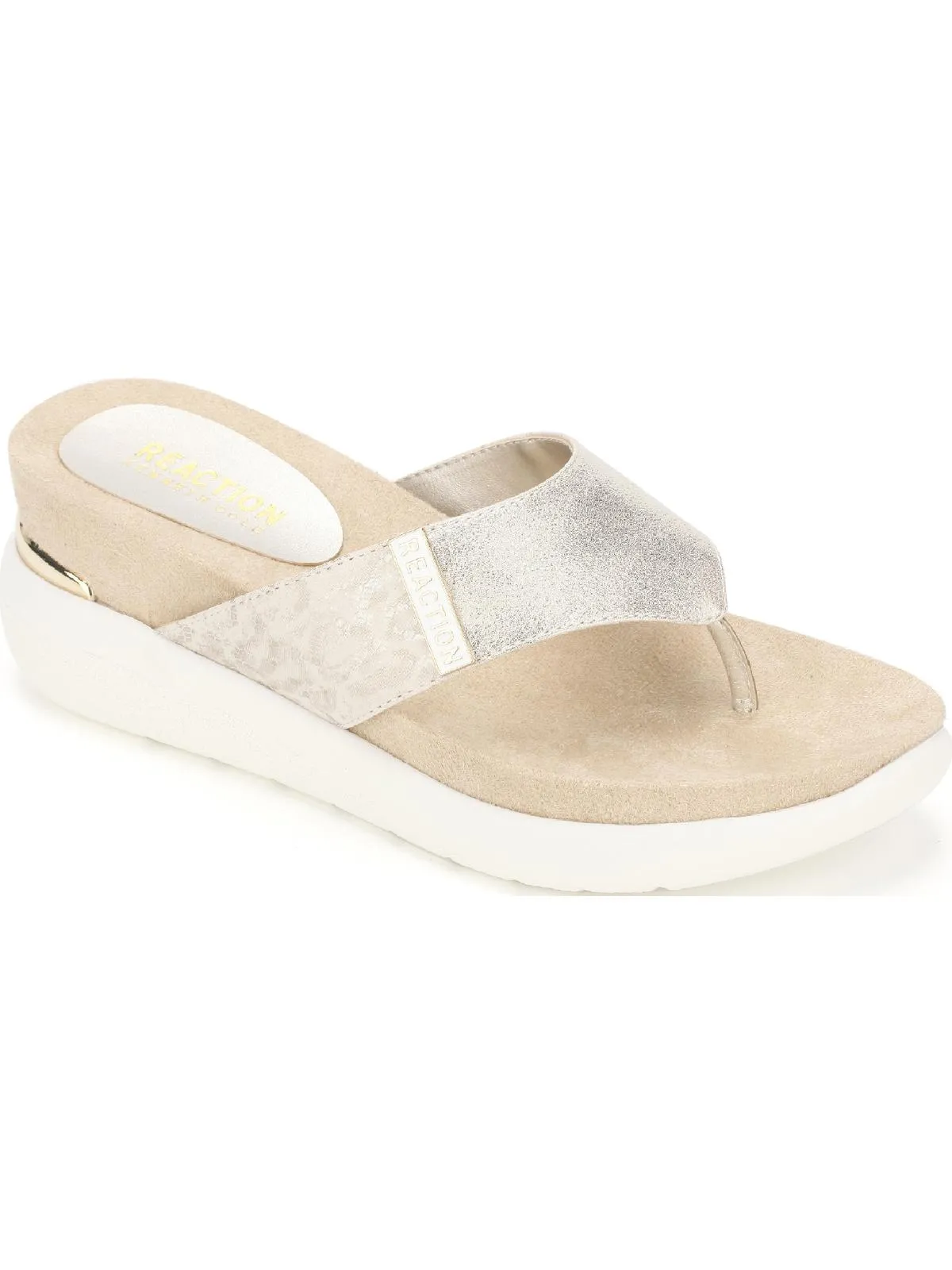 Blaire Womens Logo Slides Thong Sandals