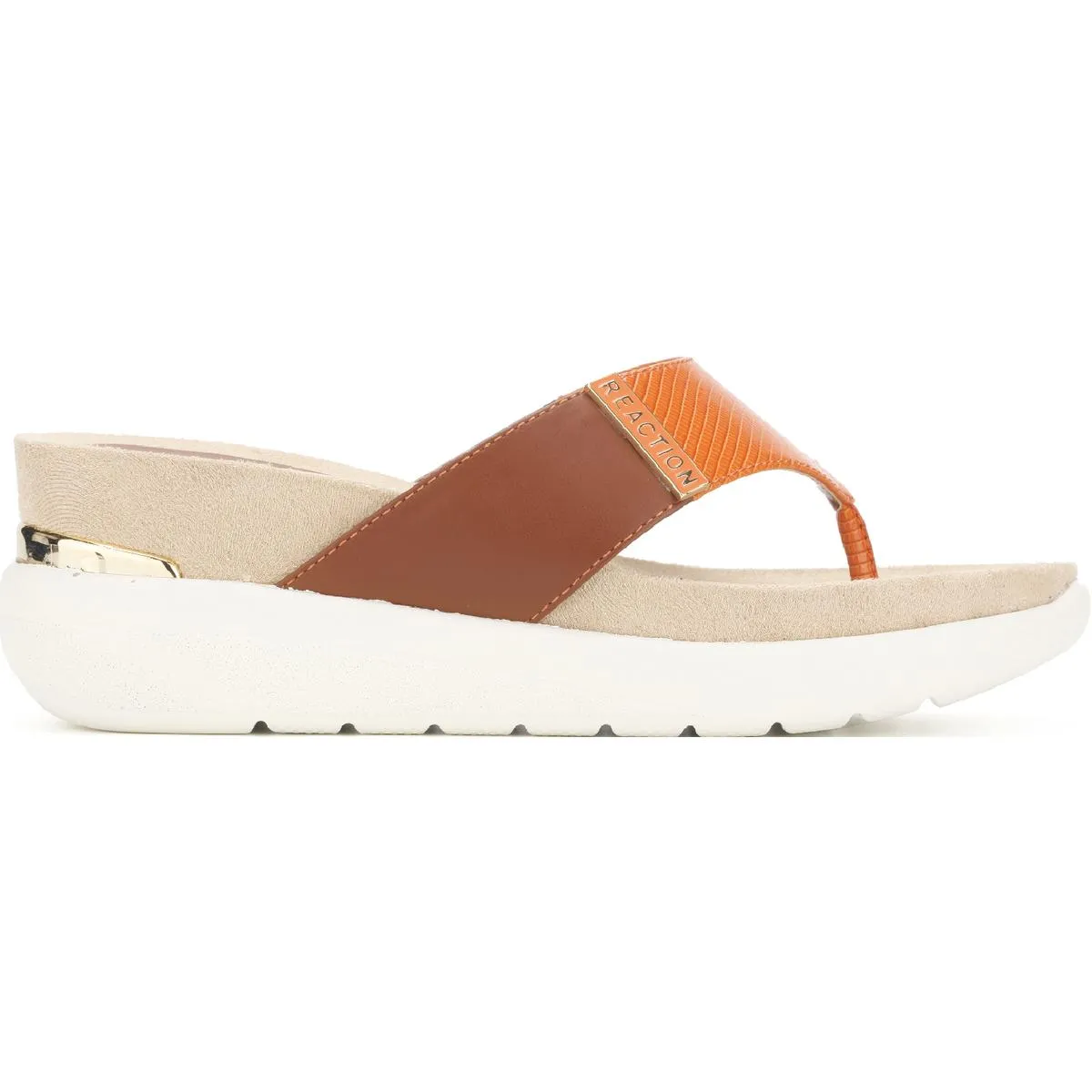 Blaire Womens Logo Slides Thong Sandals