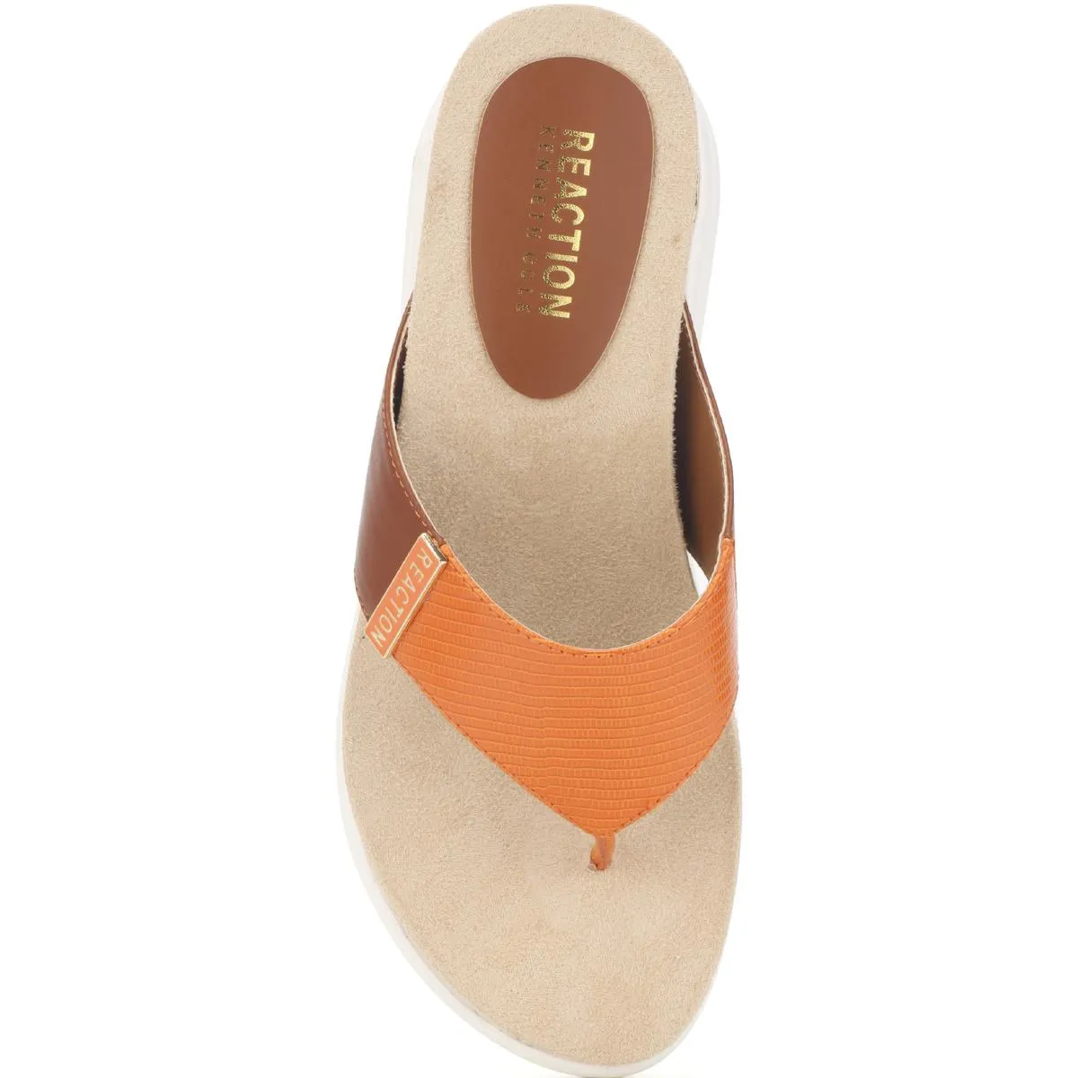 Blaire Womens Logo Slides Thong Sandals