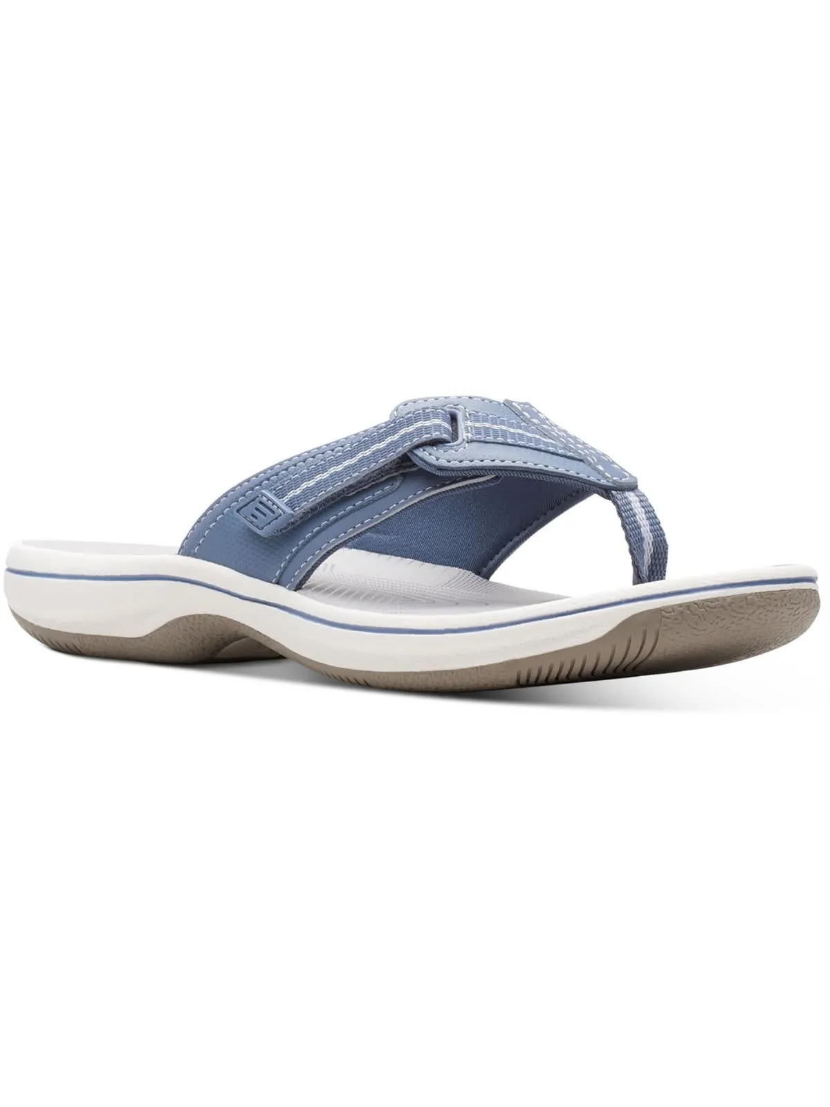 Brinkley Womens Synthetic Slip On Thong Sandals