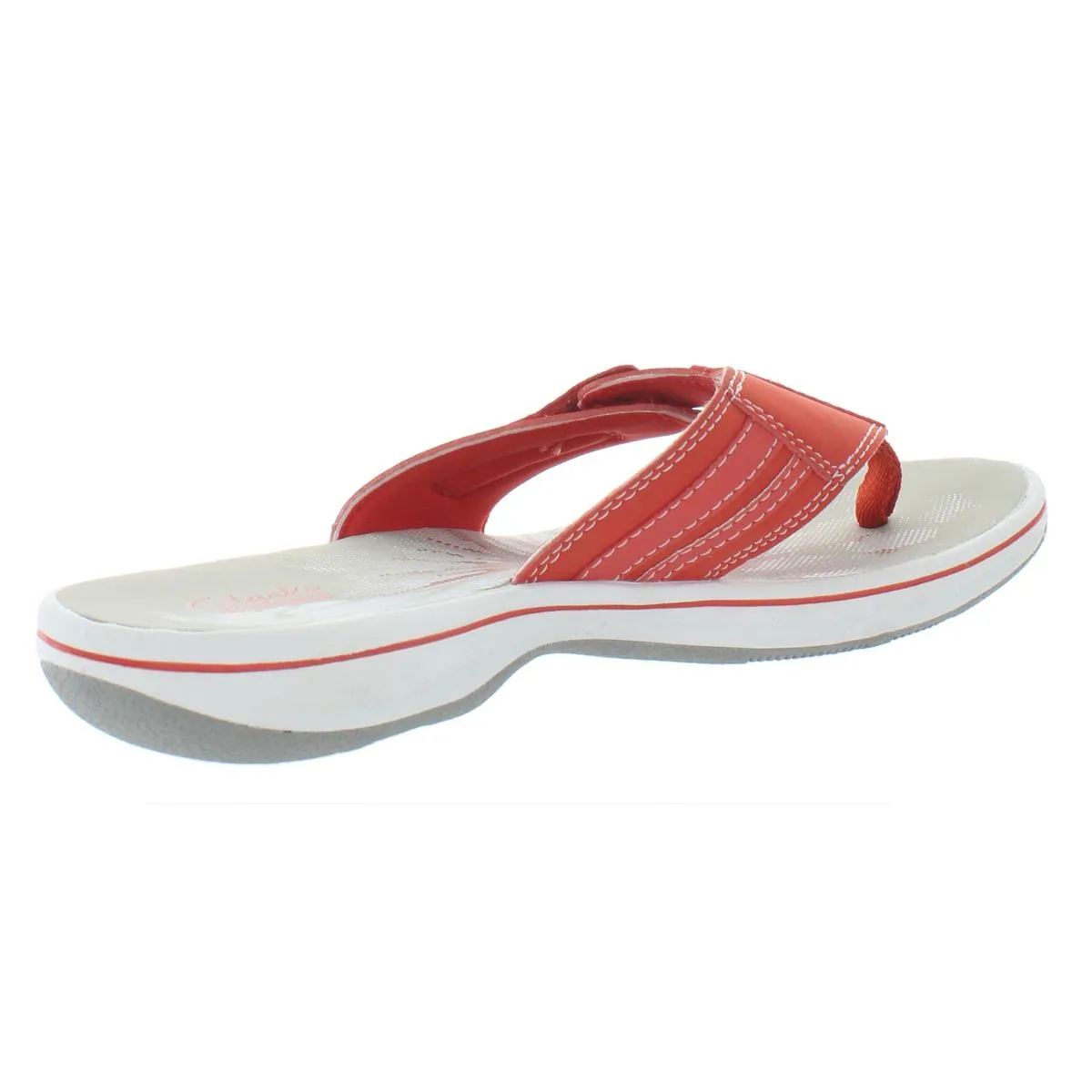 Brinkley Womens Synthetic Slip On Thong Sandals