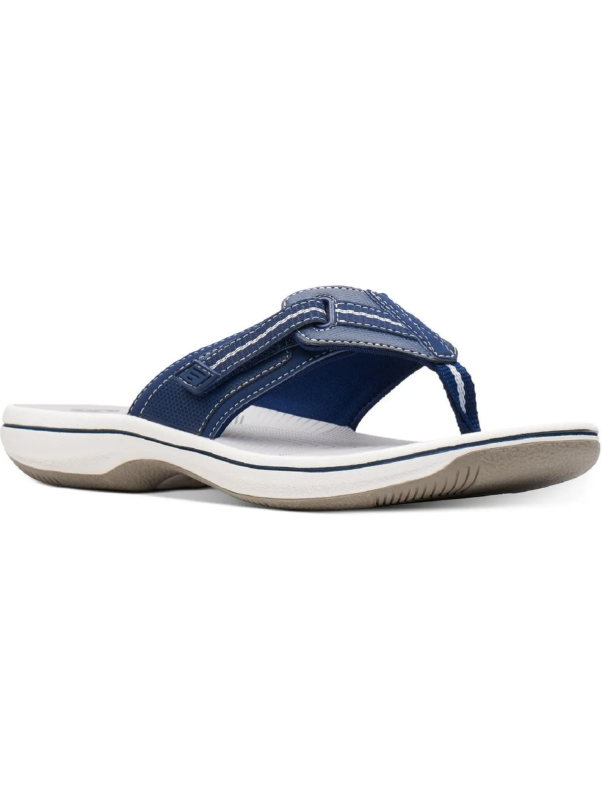 Brinkley Womens Synthetic Slip On Thong Sandals