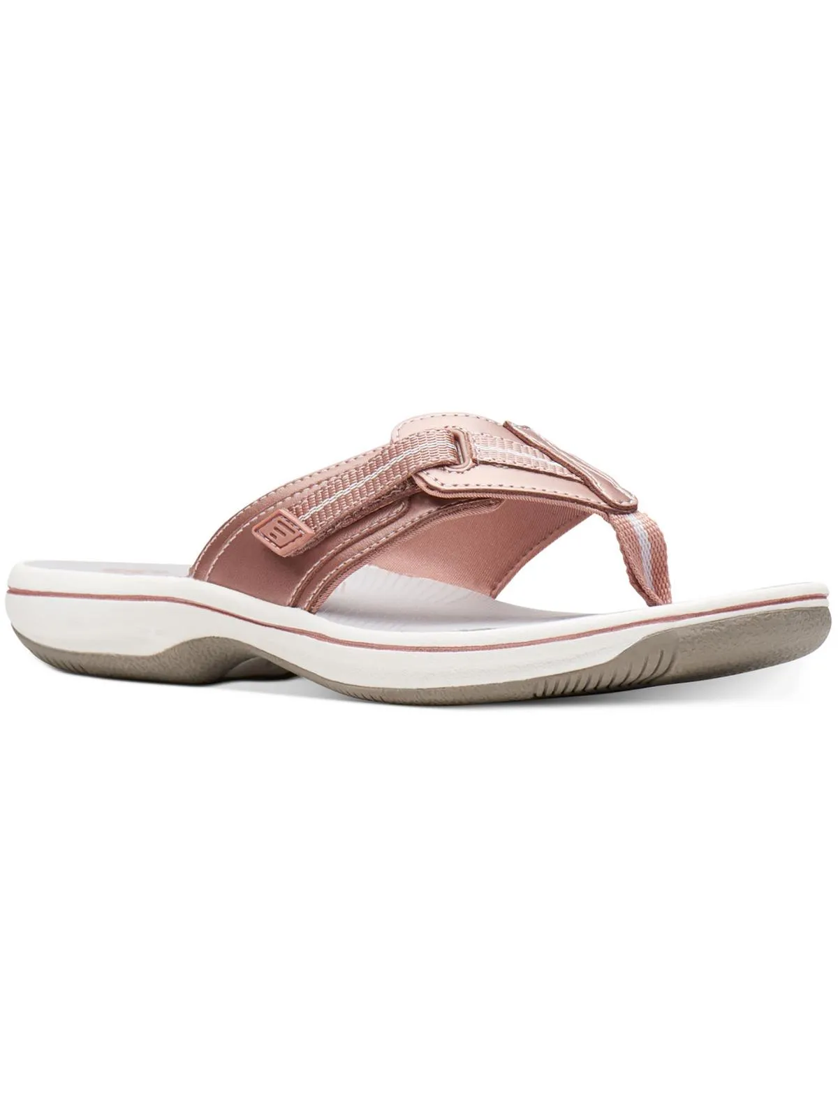 Brinkley Womens Synthetic Slip On Thong Sandals