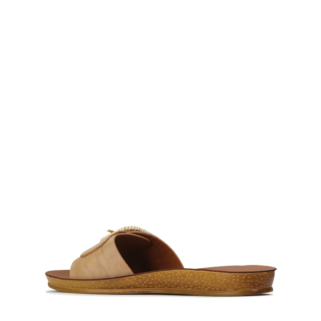 BRIO BUCKLE SLIDE SANDAL