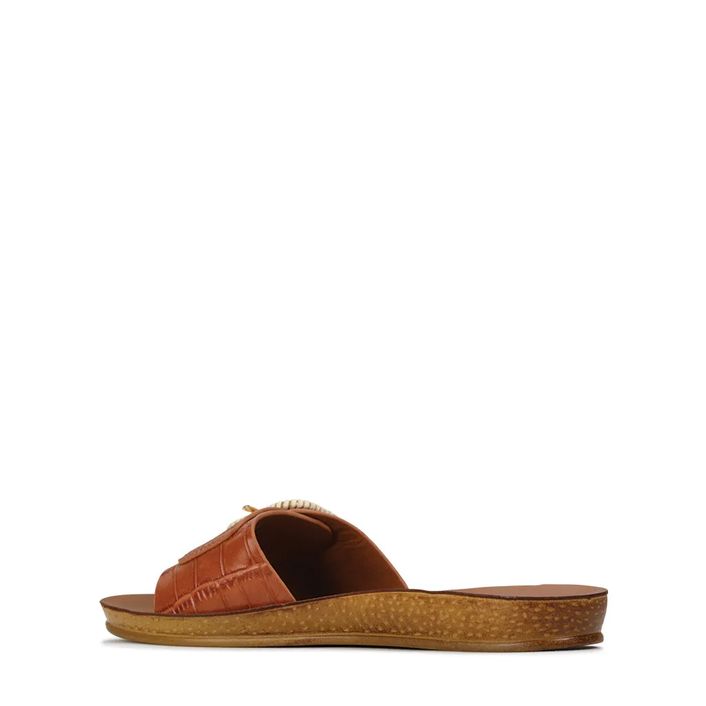 BRIO BUCKLE SLIDE SANDAL