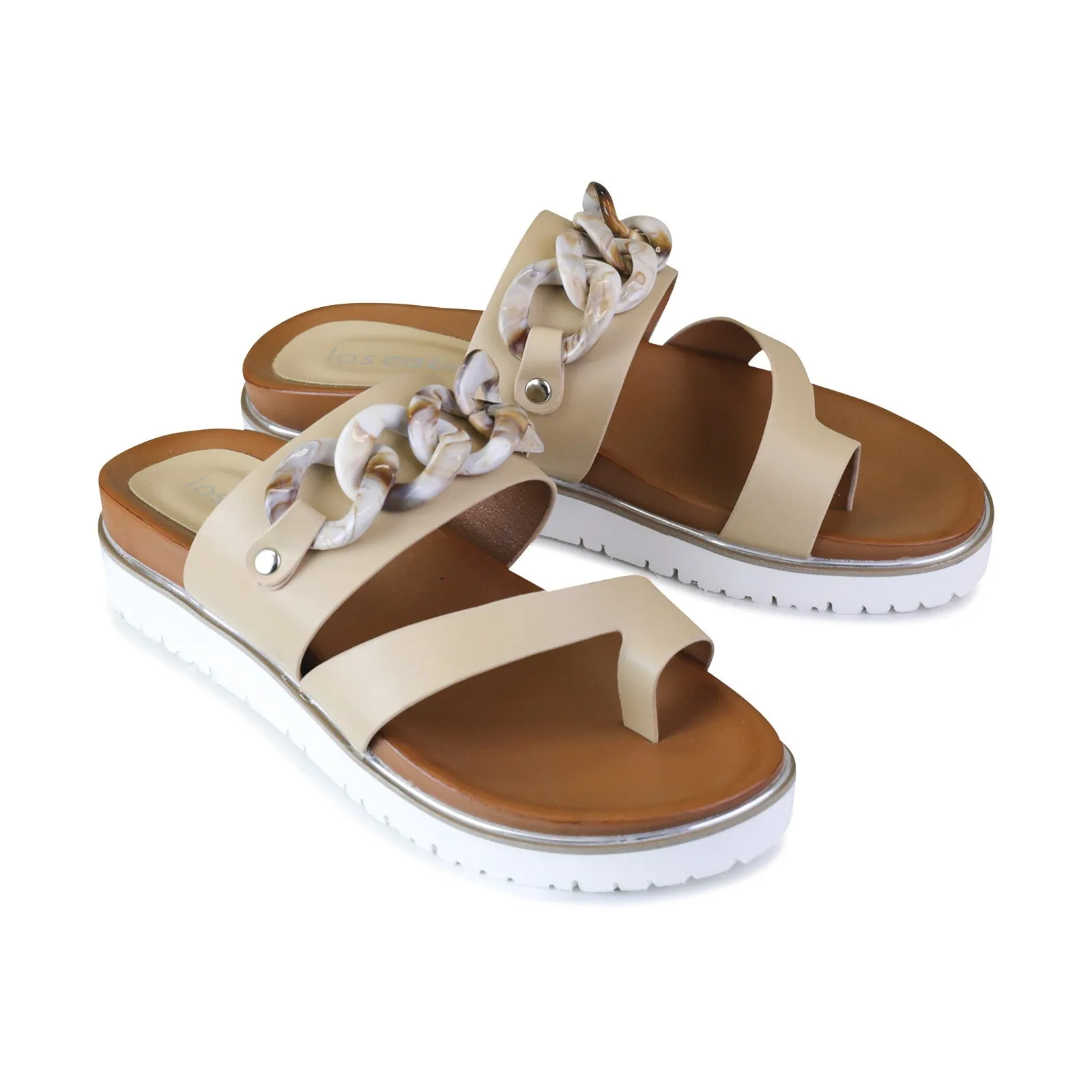 CAI SLIDE SANDALS