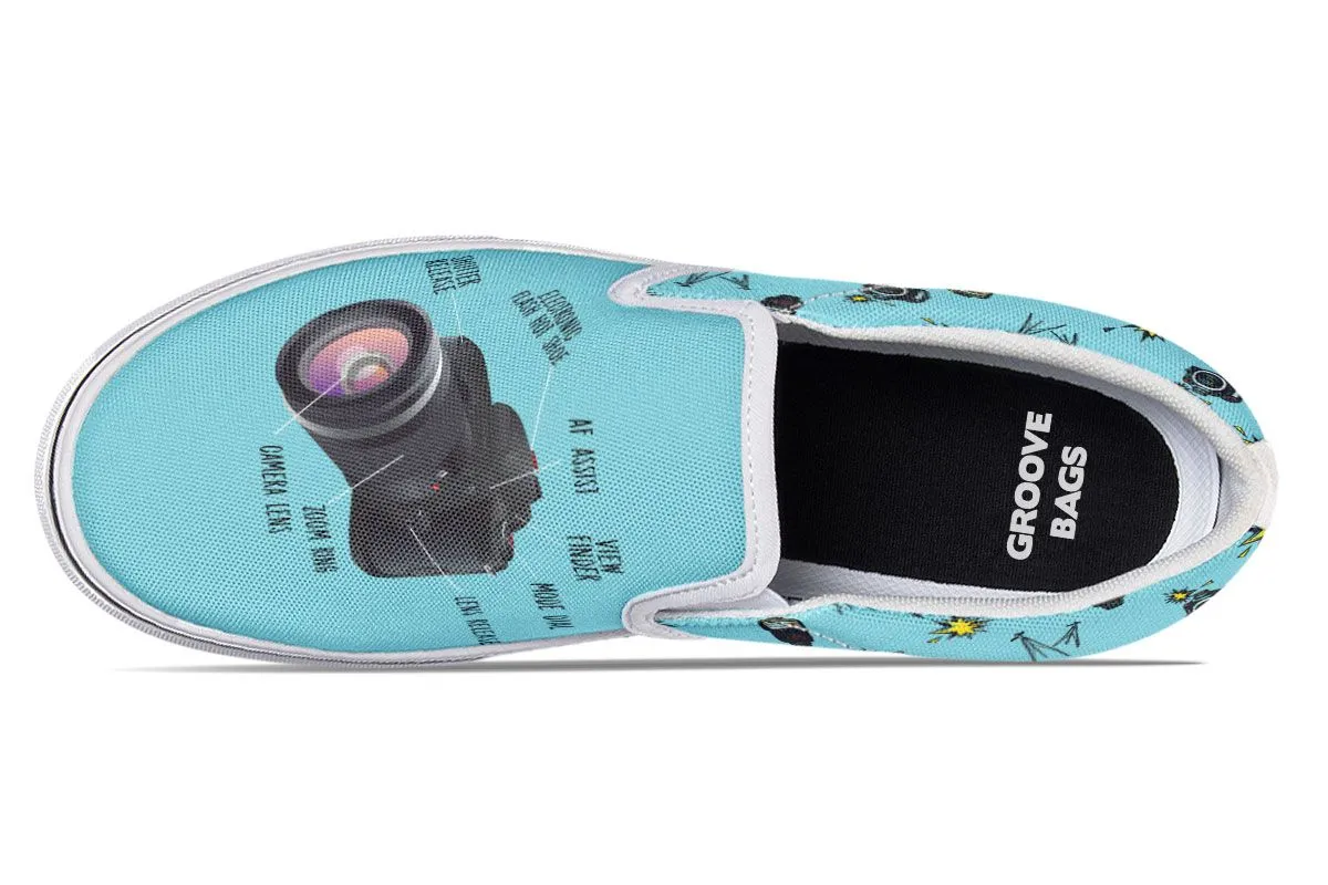 Camera Diagram Slip-On Shoes