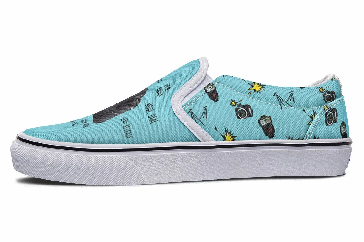 Camera Diagram Slip-On Shoes