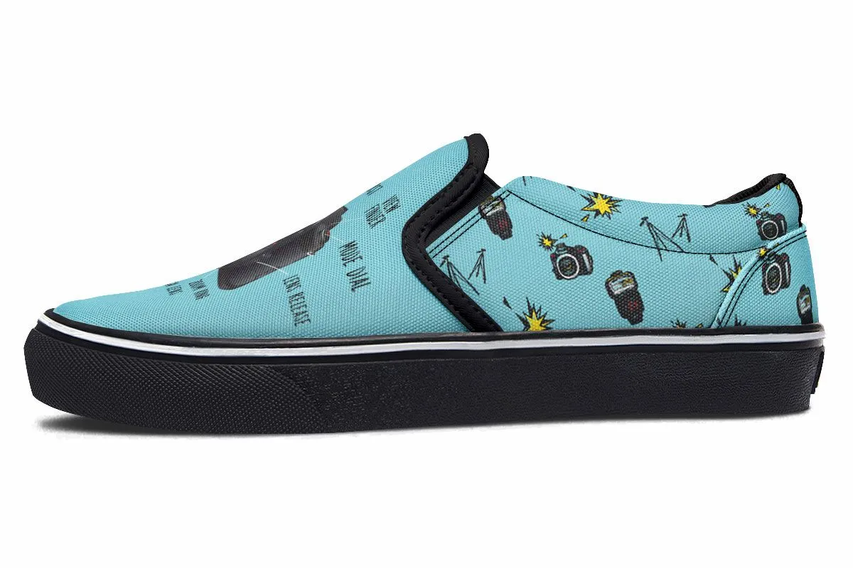 Camera Diagram Slip-On Shoes