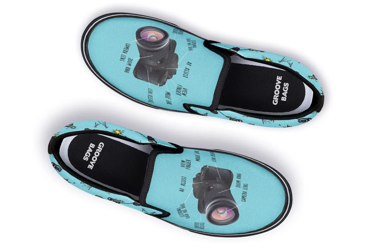 Camera Diagram Slip-On Shoes