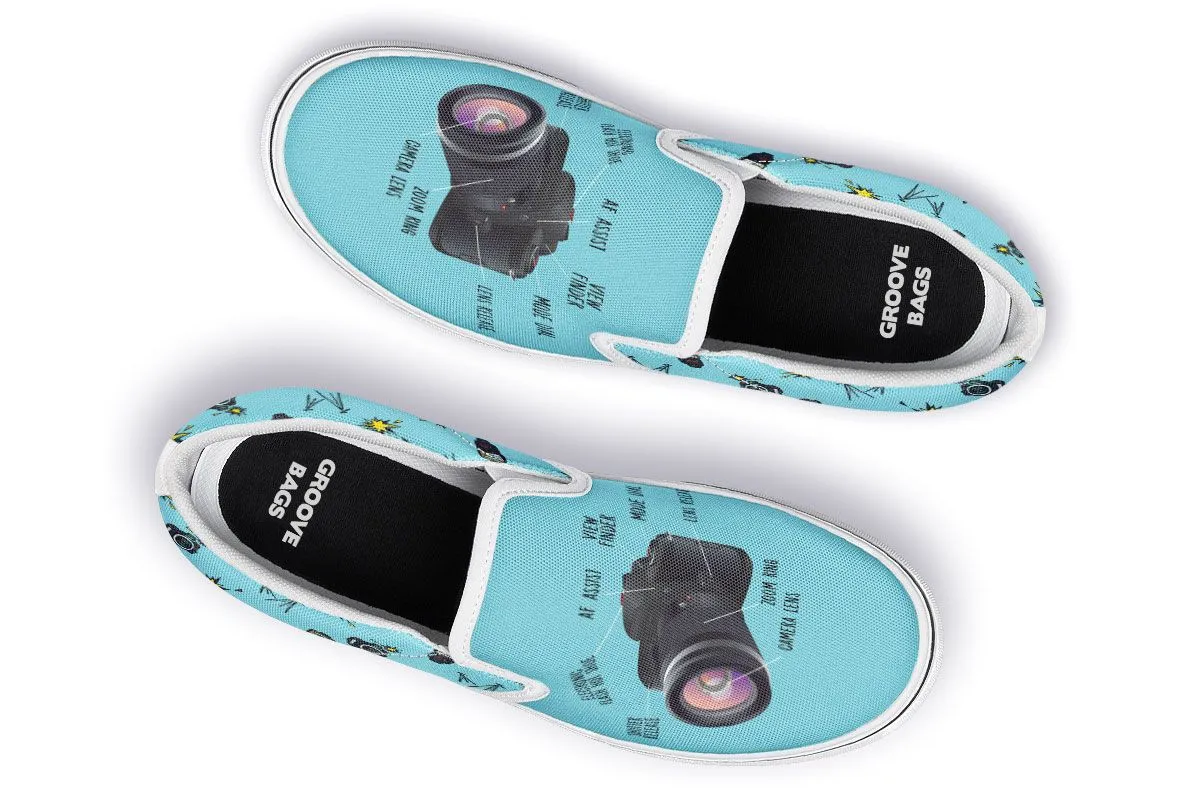 Camera Diagram Slip-On Shoes
