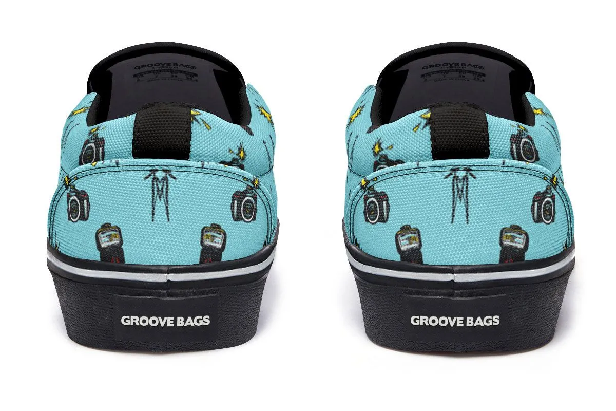 Camera Diagram Slip-On Shoes