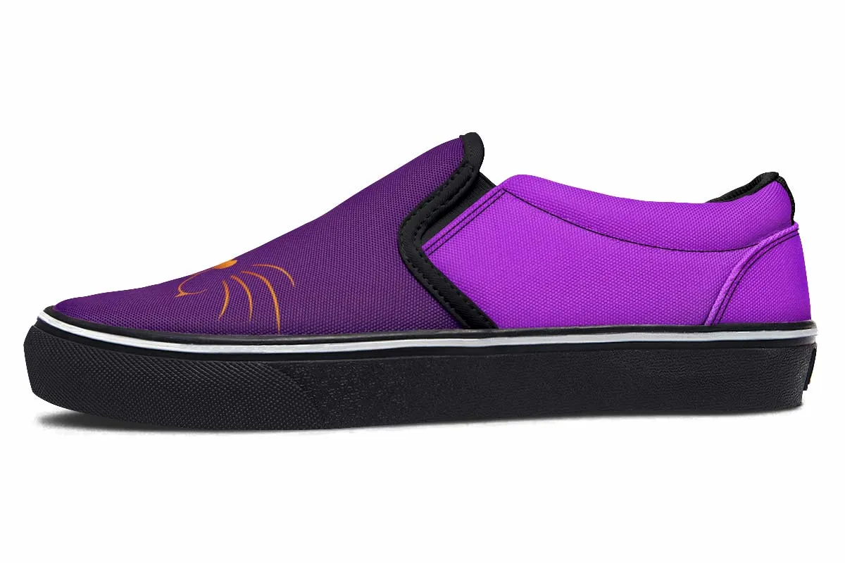 Cat Face Slip-On Shoes