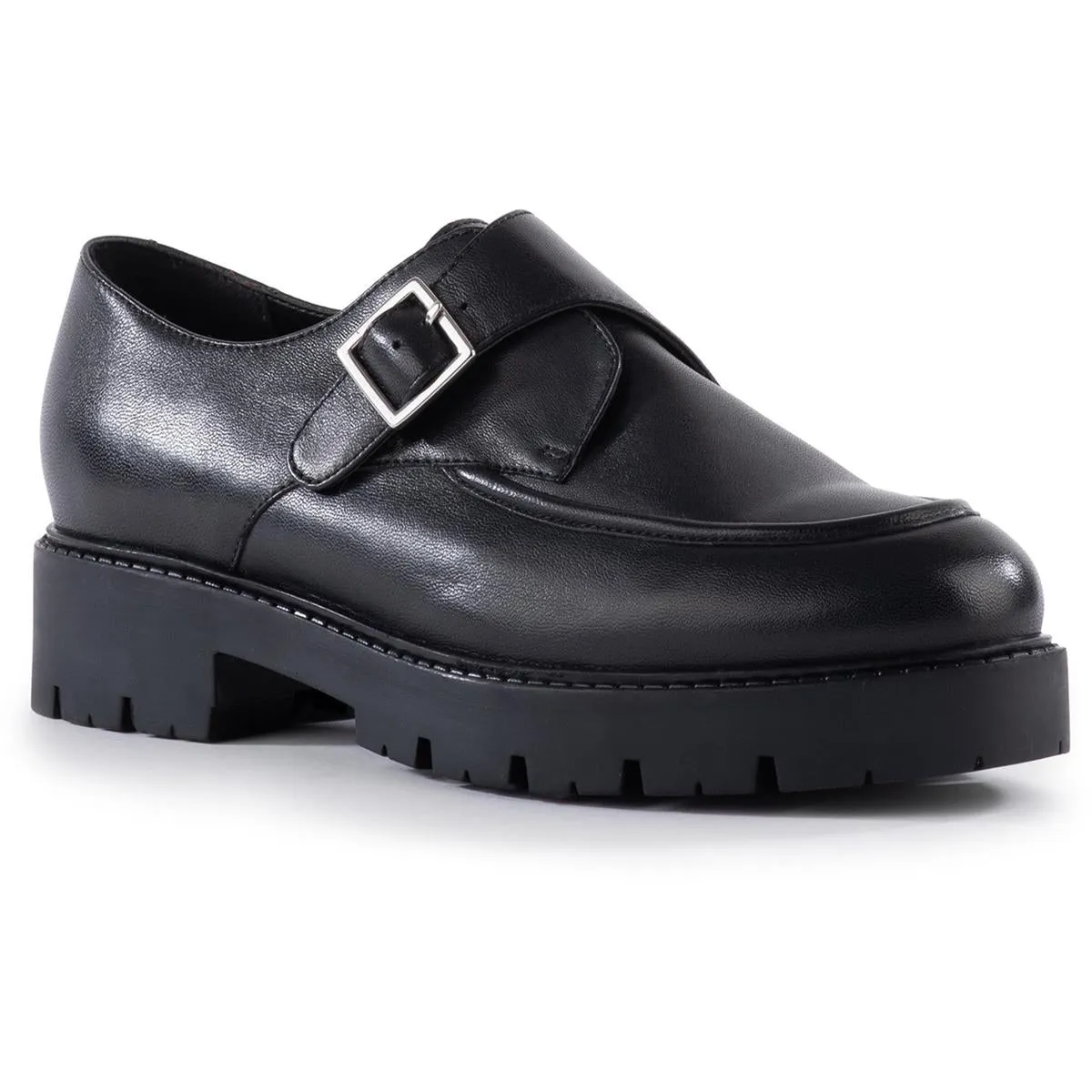 Catch Me Womens Leather Slip On Loafers
