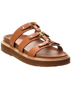 CELINE Tippi Leather Slide