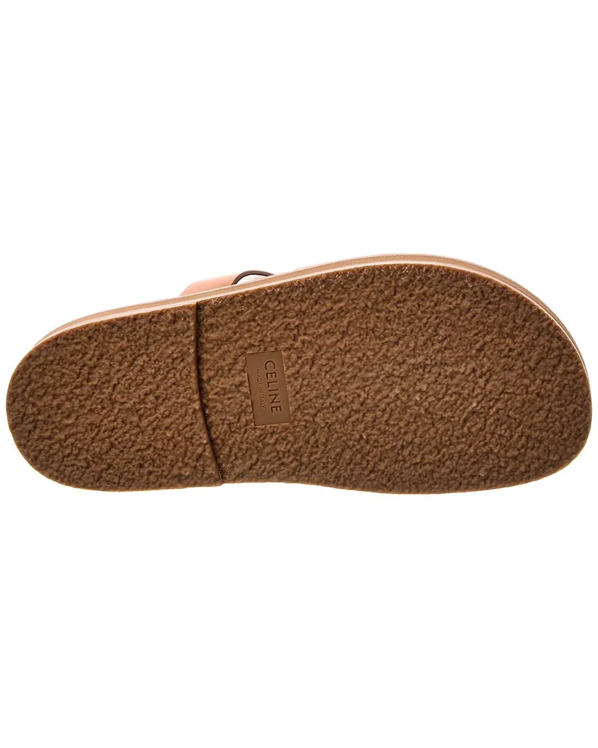 CELINE Tippi Leather Slide