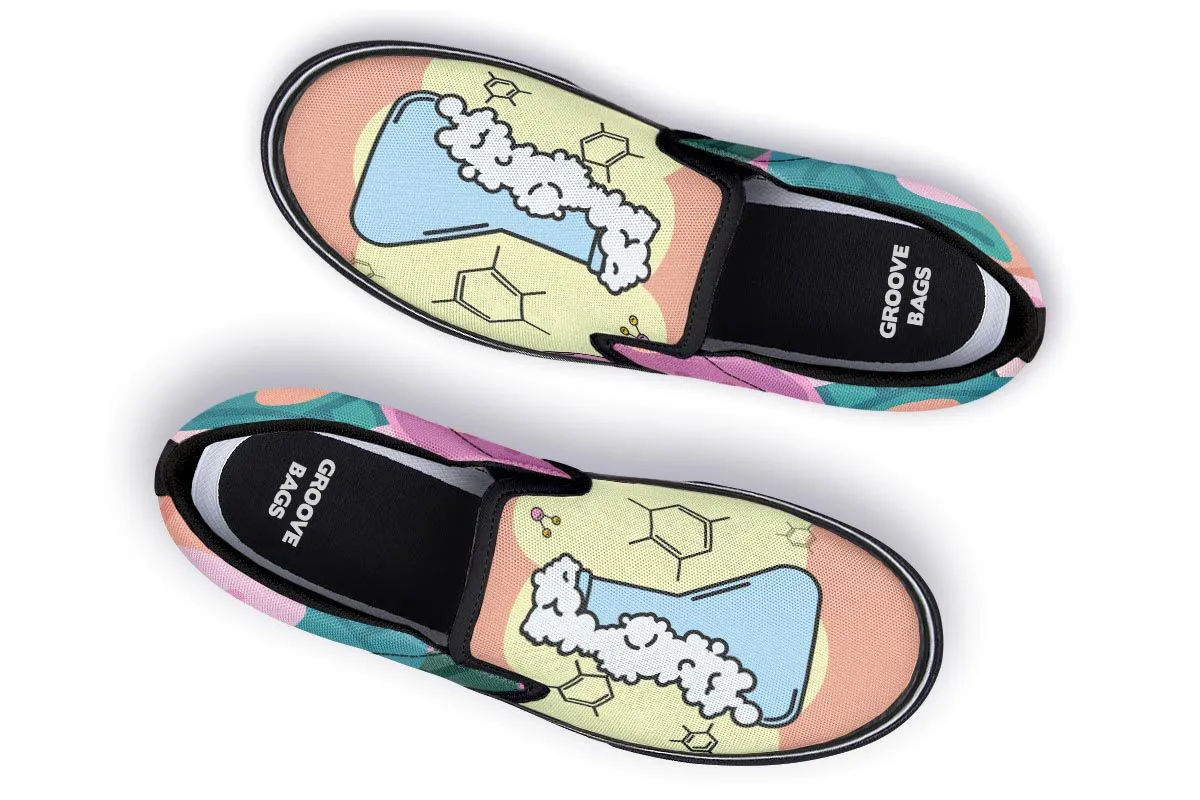 Chemical Reactions Slip-On Shoes
