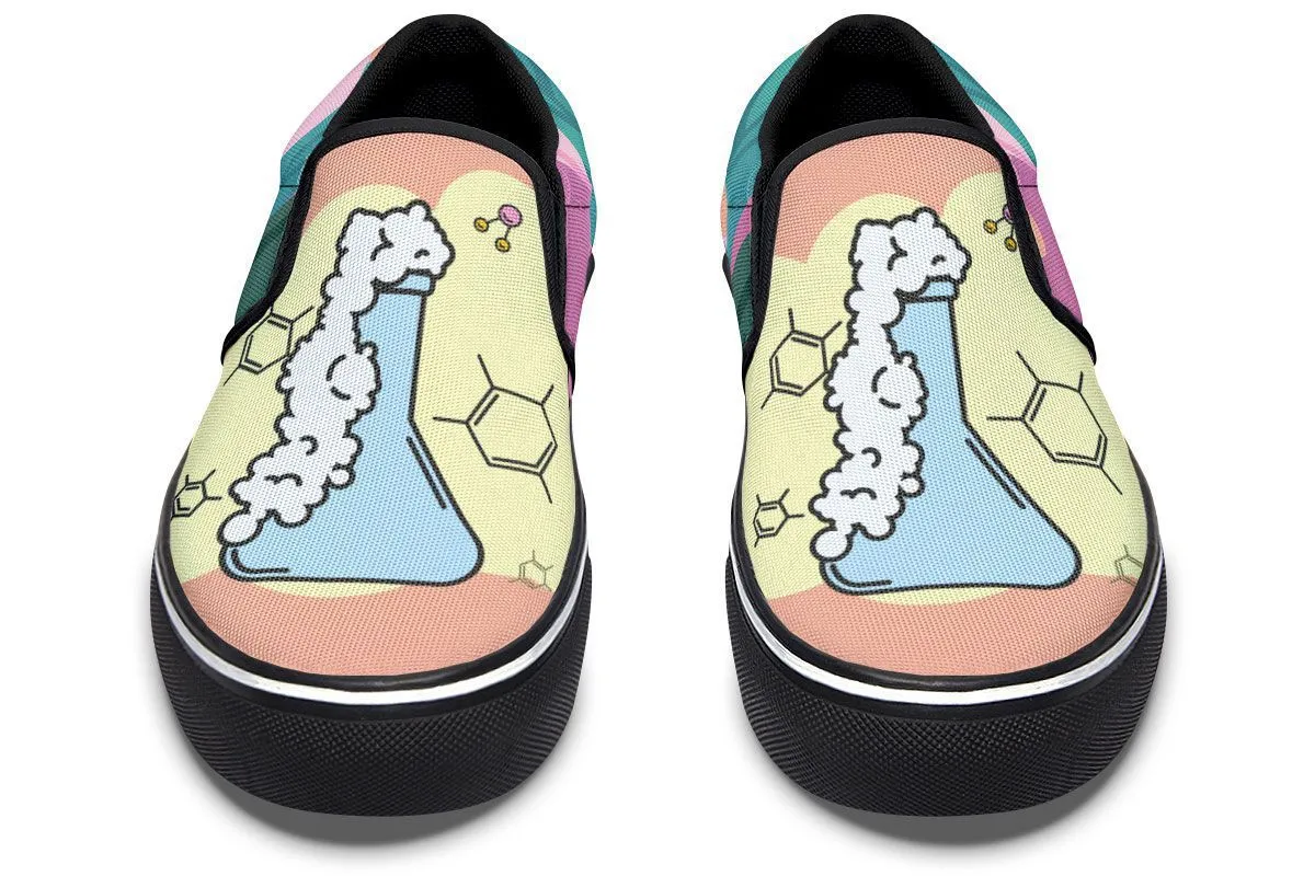 Chemical Reactions Slip-On Shoes