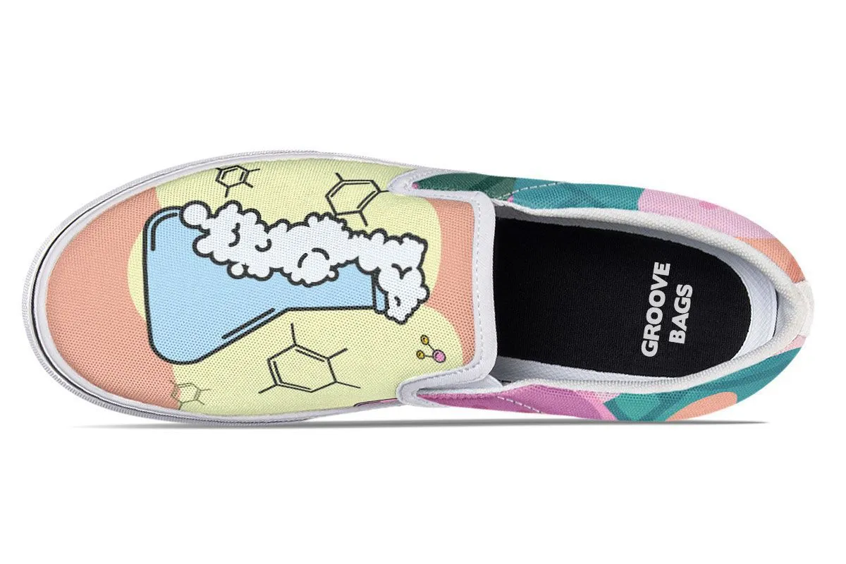 Chemical Reactions Slip-On Shoes