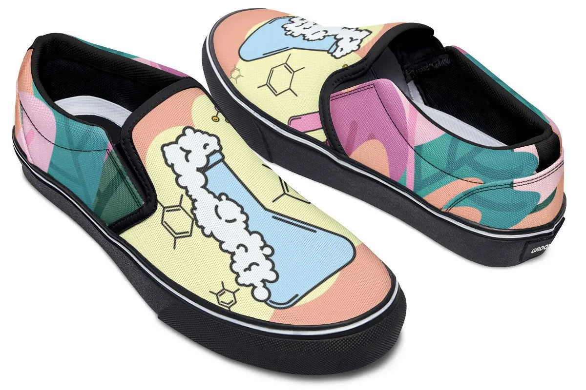 Chemical Reactions Slip-On Shoes