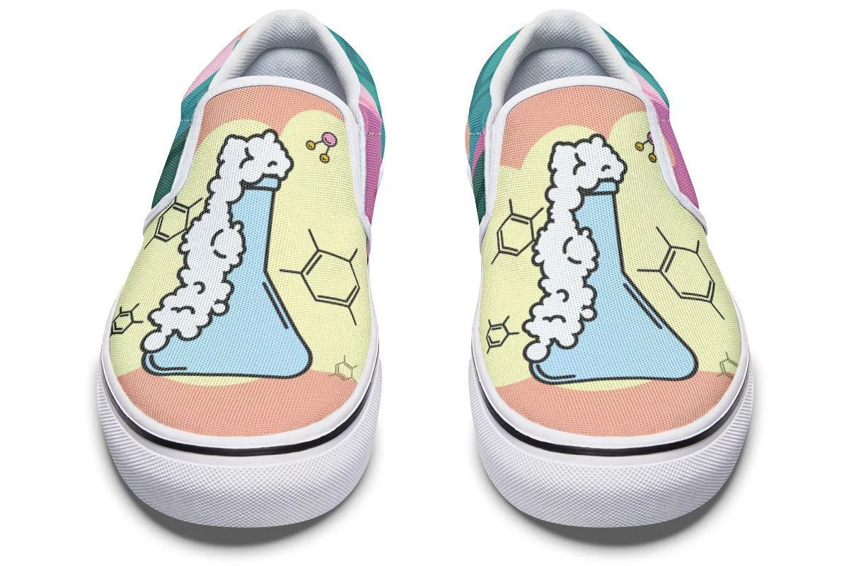 Chemical Reactions Slip-On Shoes