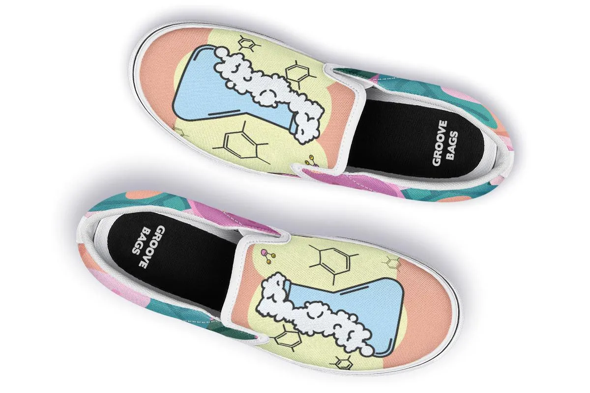 Chemical Reactions Slip-On Shoes
