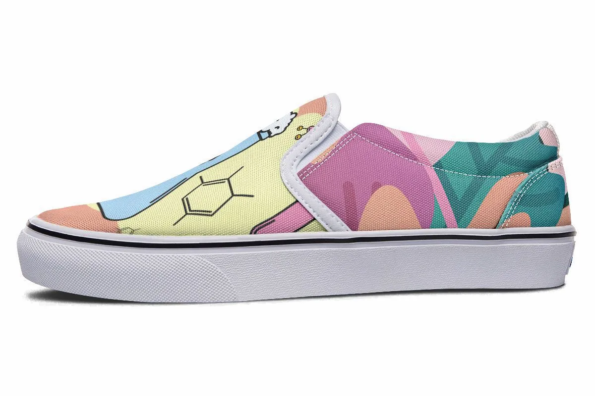 Chemical Reactions Slip-On Shoes