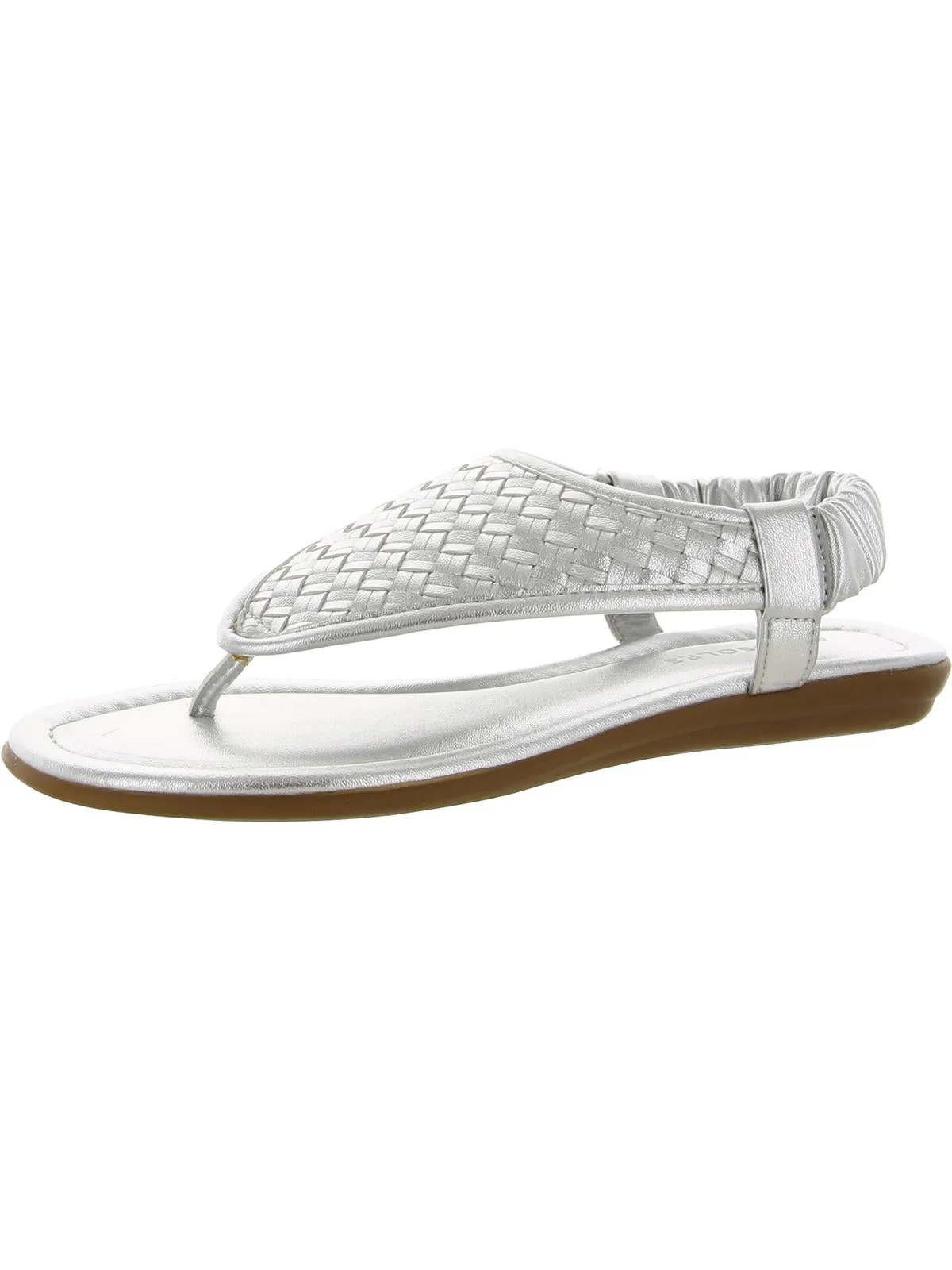 Chester Womens Woven Slip On Flip-Flops