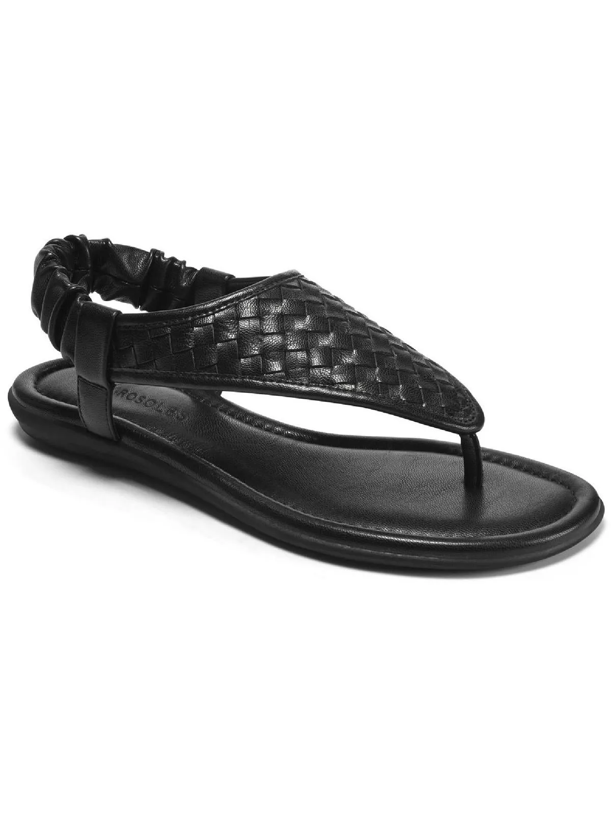 Chester Womens Woven Slip On Flip-Flops