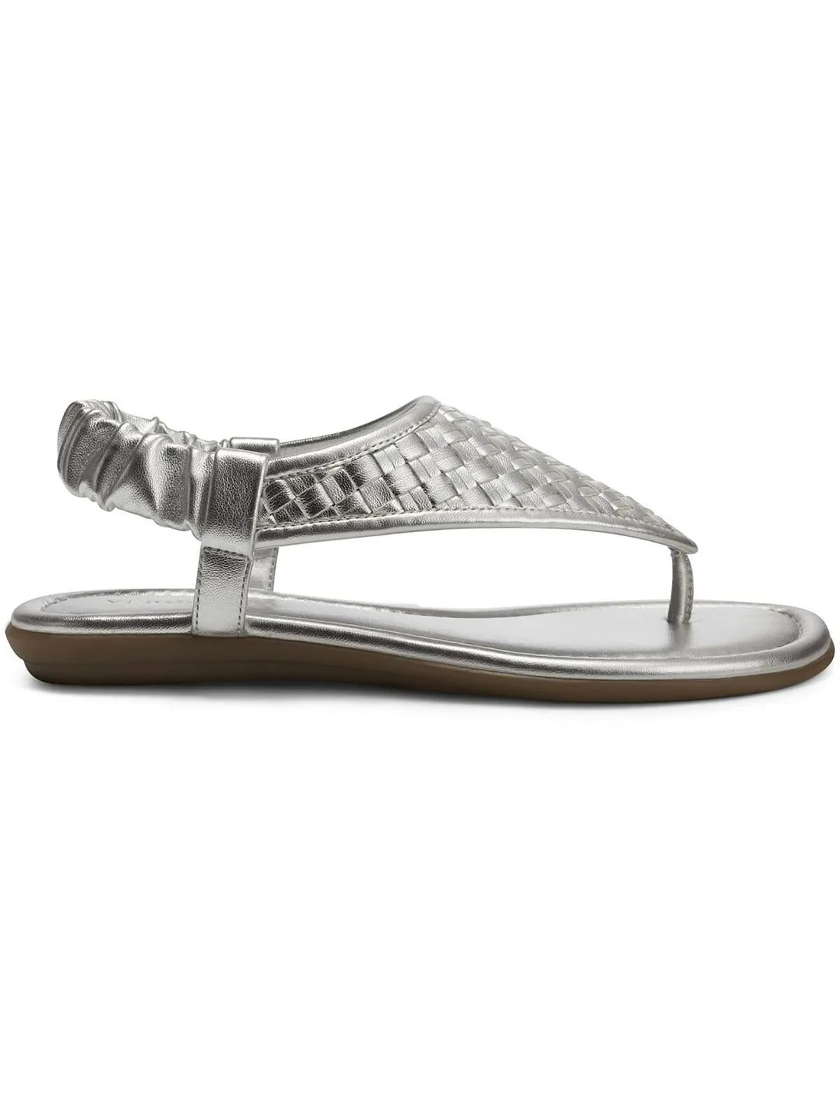 Chester Womens Woven Slip On Flip-Flops