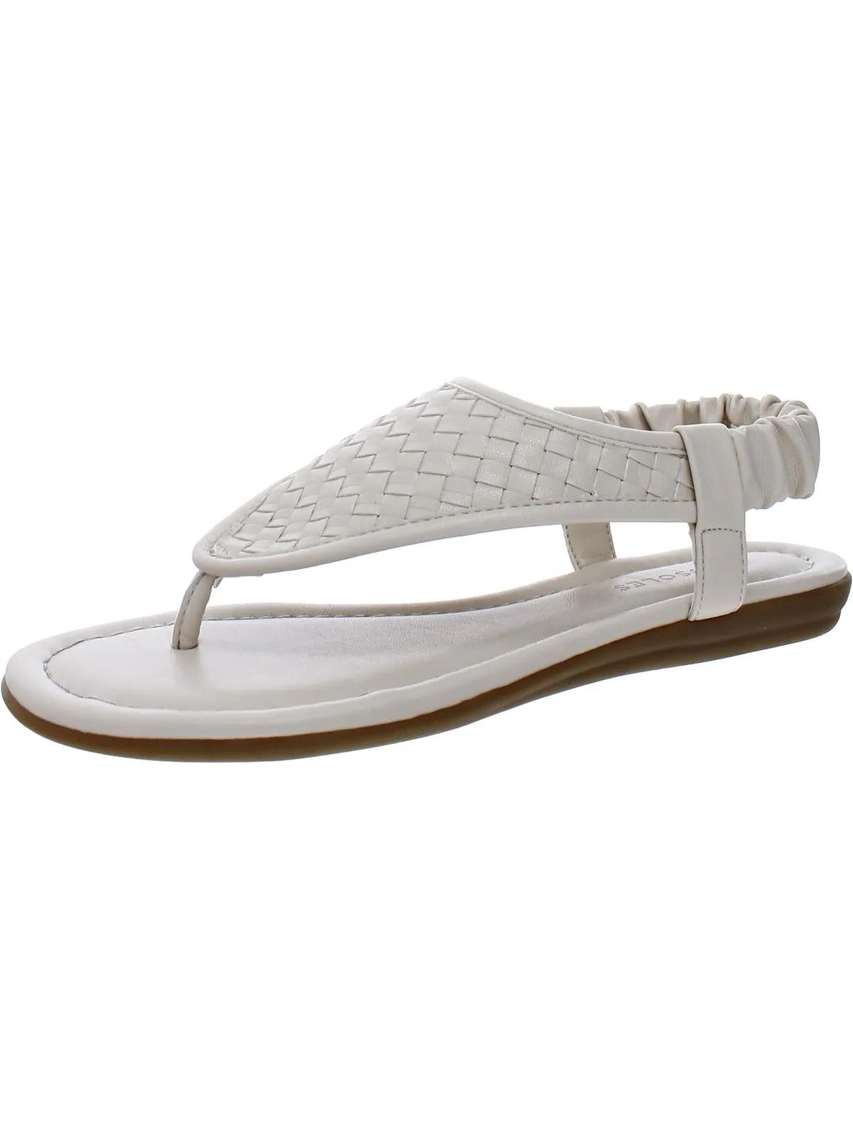 Chester Womens Woven Slip On Flip-Flops