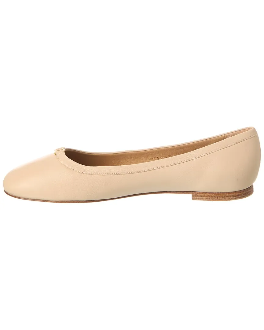 Chlo�� Lauren Leather Ballerina Flat