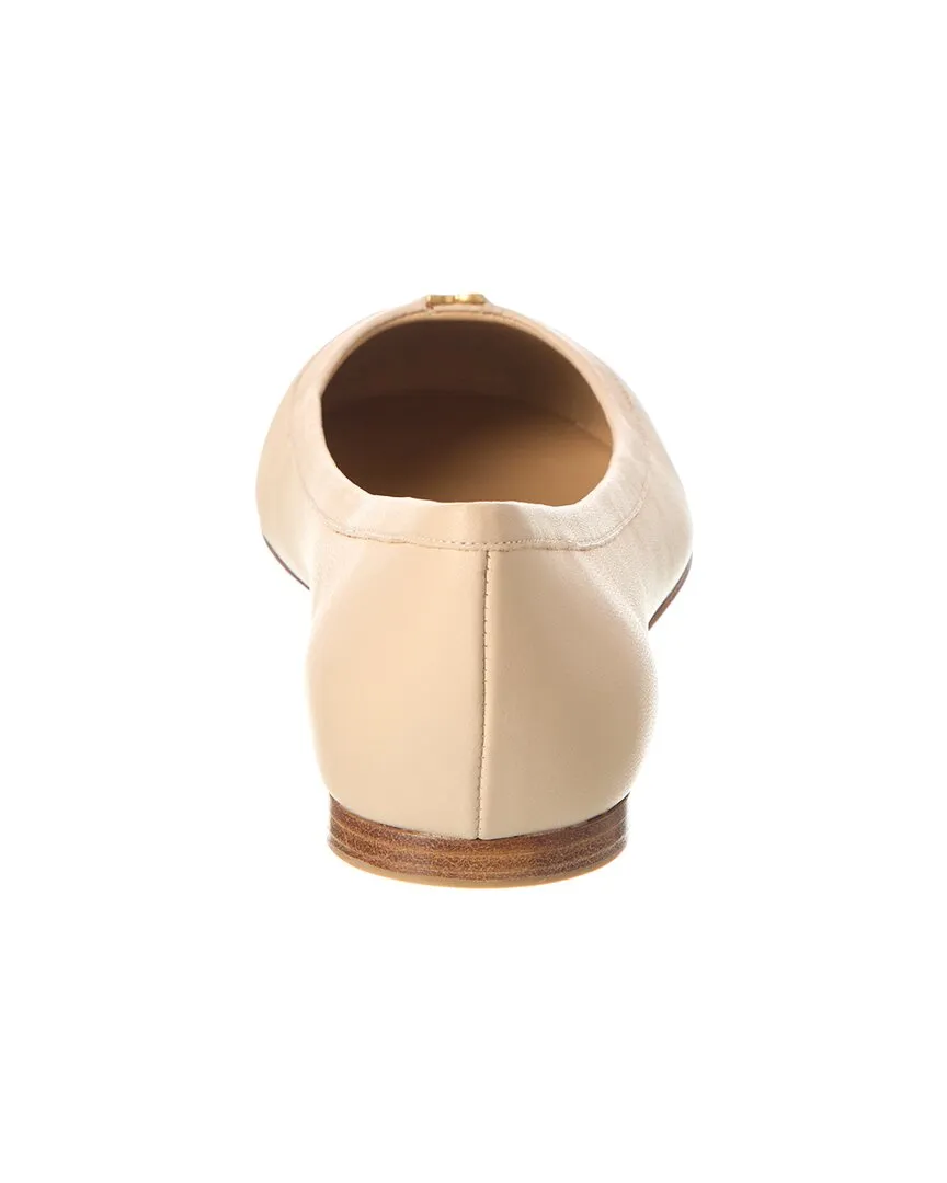 Chlo�� Lauren Leather Ballerina Flat