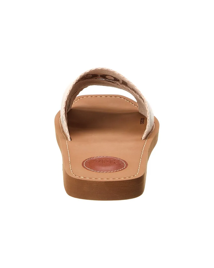 Chlo�� Woody Canvas Slide