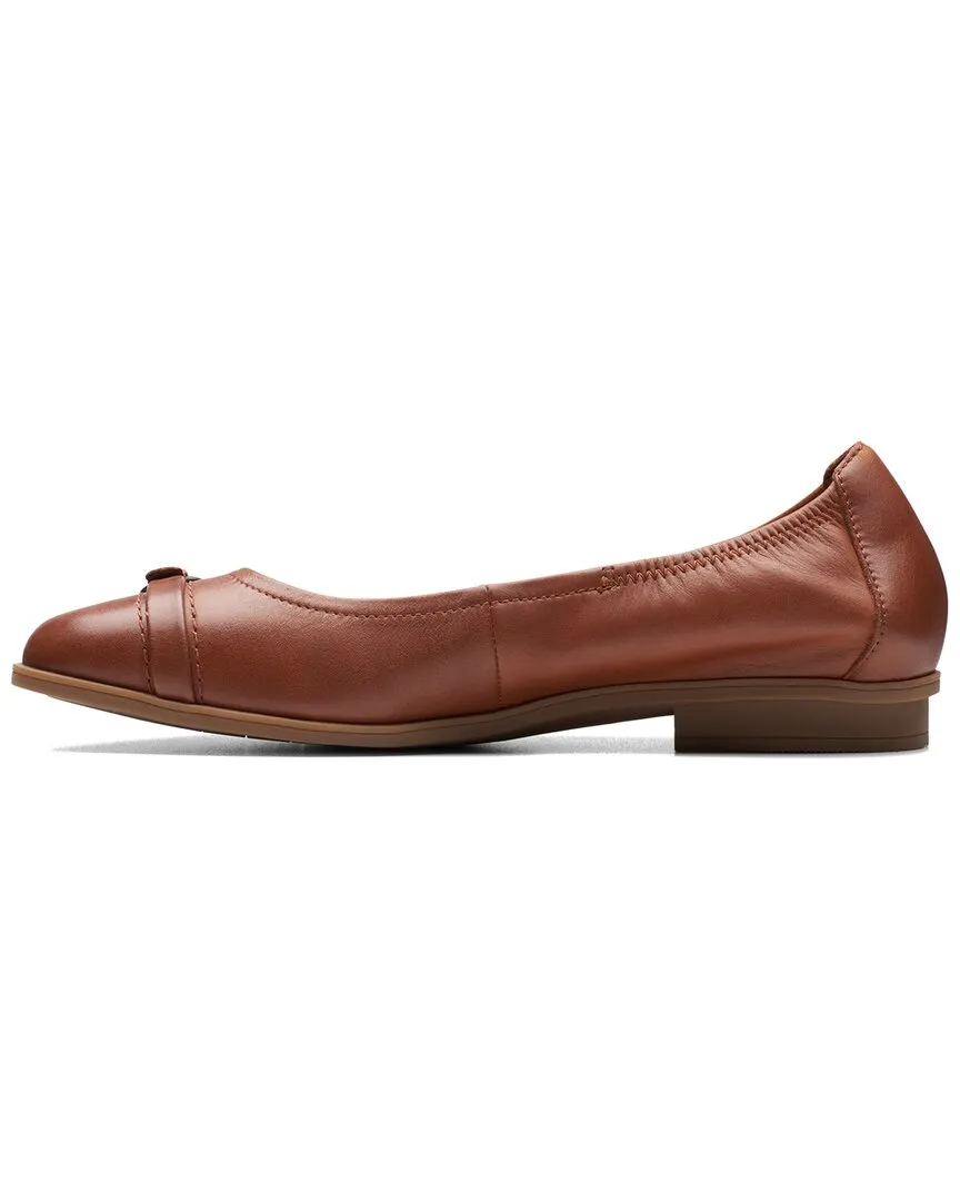 Clarks Lyrical Sky Leather Flat