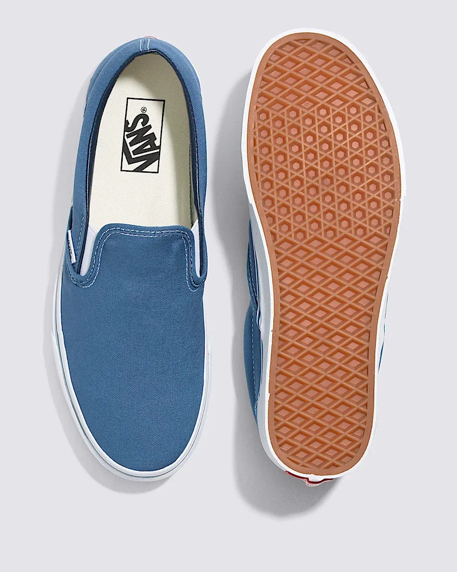 Classic Slip-On Shoes - Navy