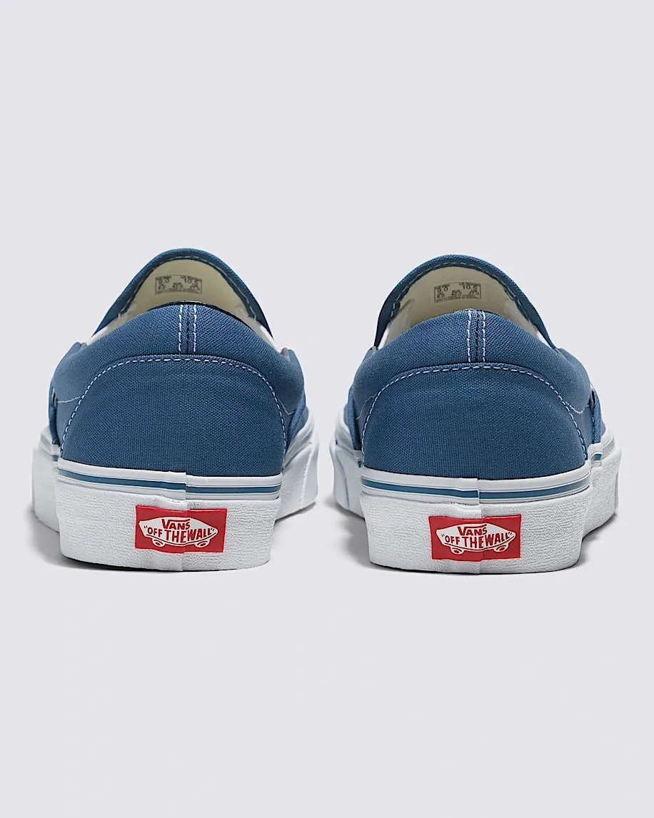 Classic Slip-On Shoes - Navy