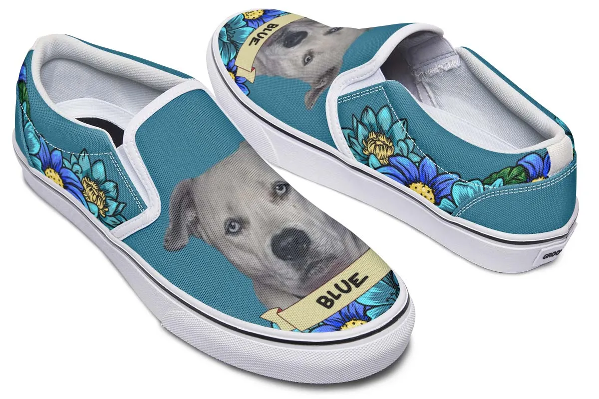 Custom Tiffany Robinson Slip-On Shoes