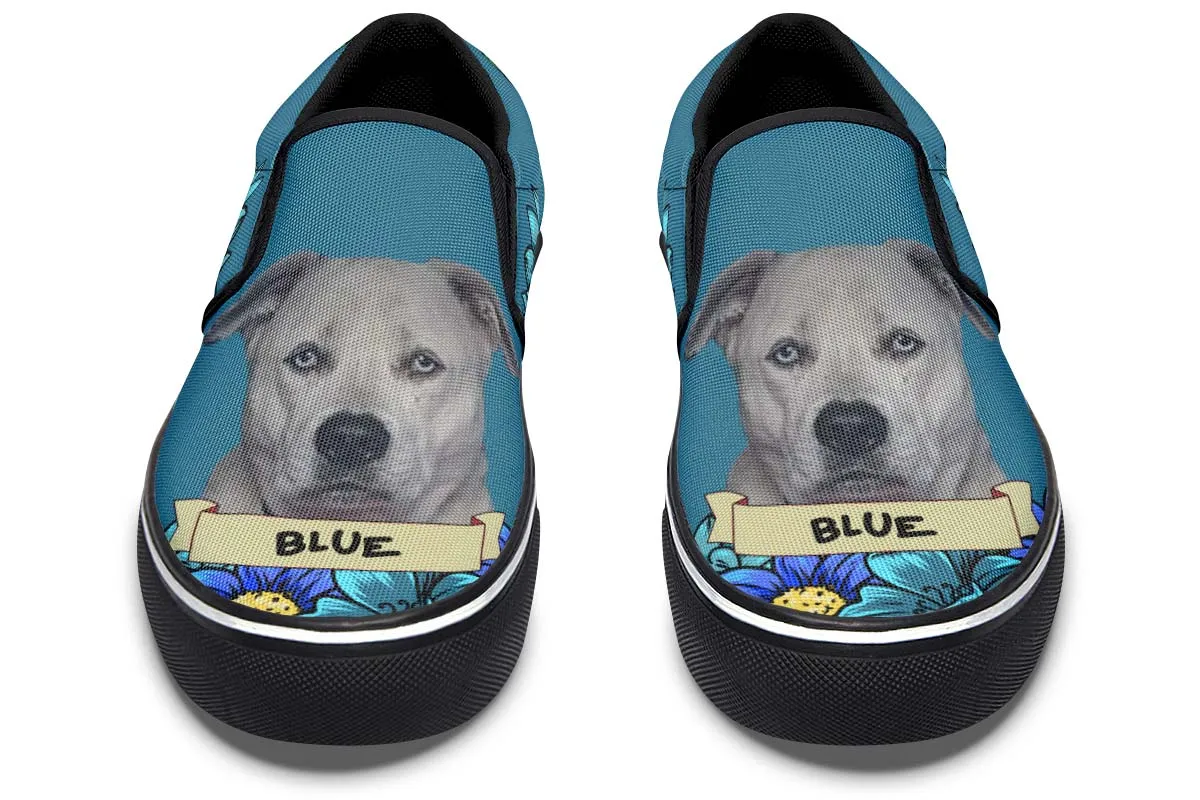 Custom Tiffany Robinson Slip-On Shoes