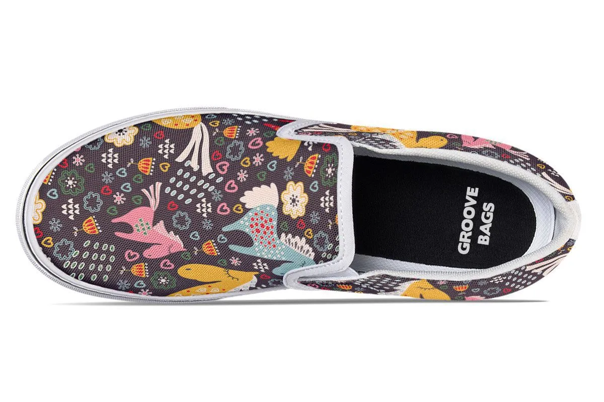 Cute Horse Slip-On Shoes