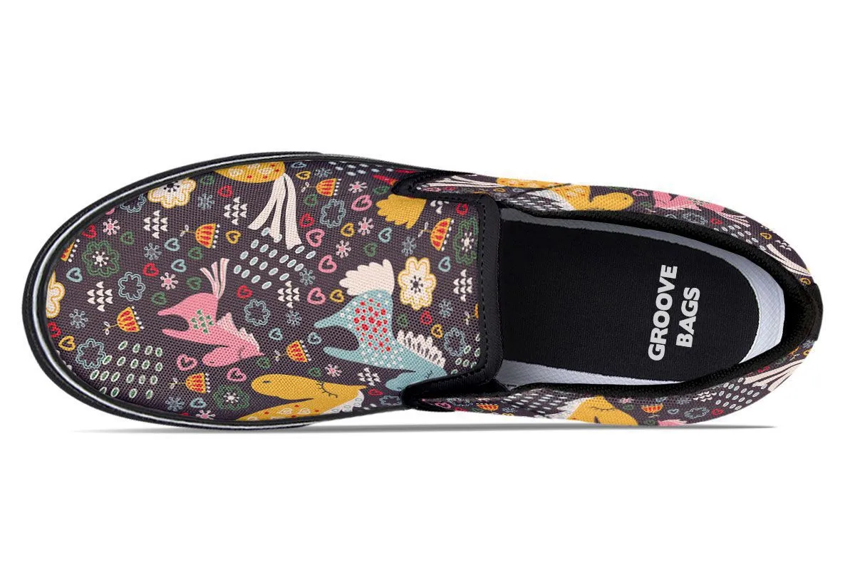 Cute Horse Slip-On Shoes