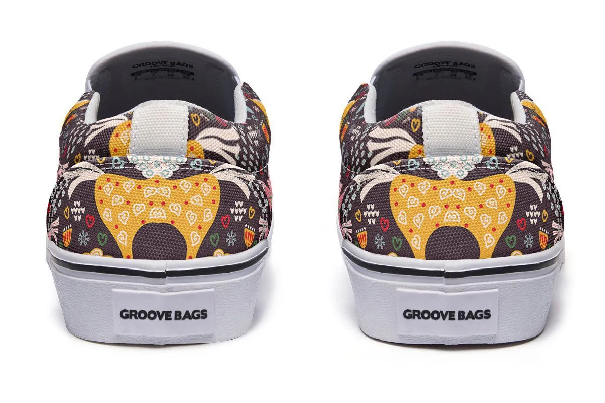 Cute Horse Slip-On Shoes