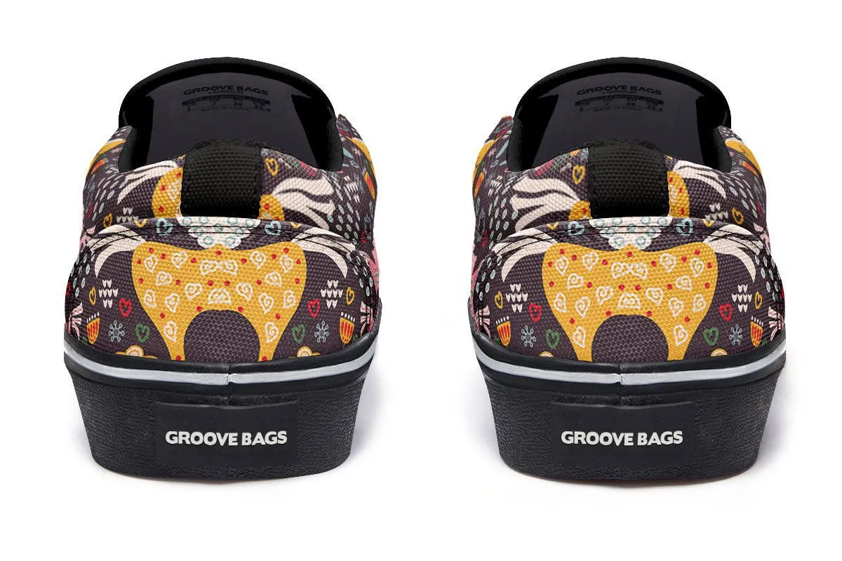 Cute Horse Slip-On Shoes